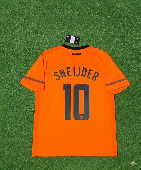 Wesley Sneijder Netherlands 2010 World Cup Final Football Jersey Kit