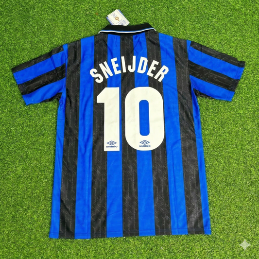 Wesley Sneijder Inter Home Retro Football Jersey