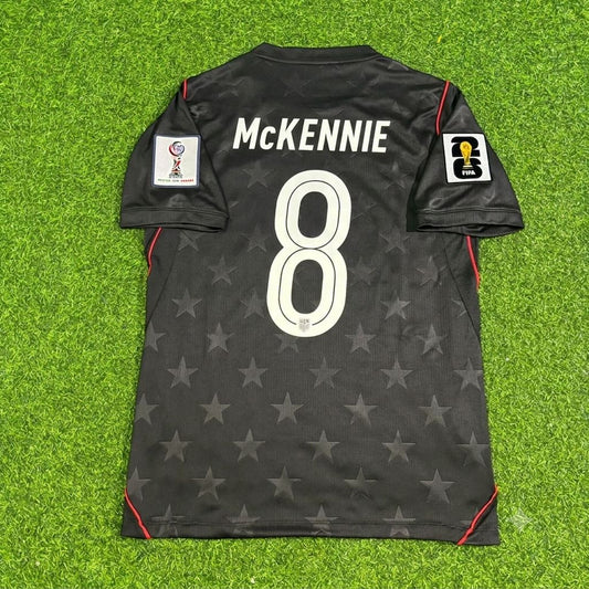 Weston McKennie USA 2026 World Cup Black Football Jersey