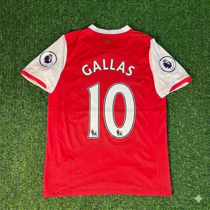 William Gallas #10 Arsenal 2006/2008 Season Retro Trikot Jersey