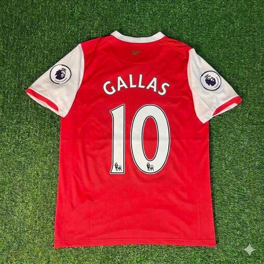William Gallas #10 Arsenal 2006/2008 Season Retro Trikot Jersey
