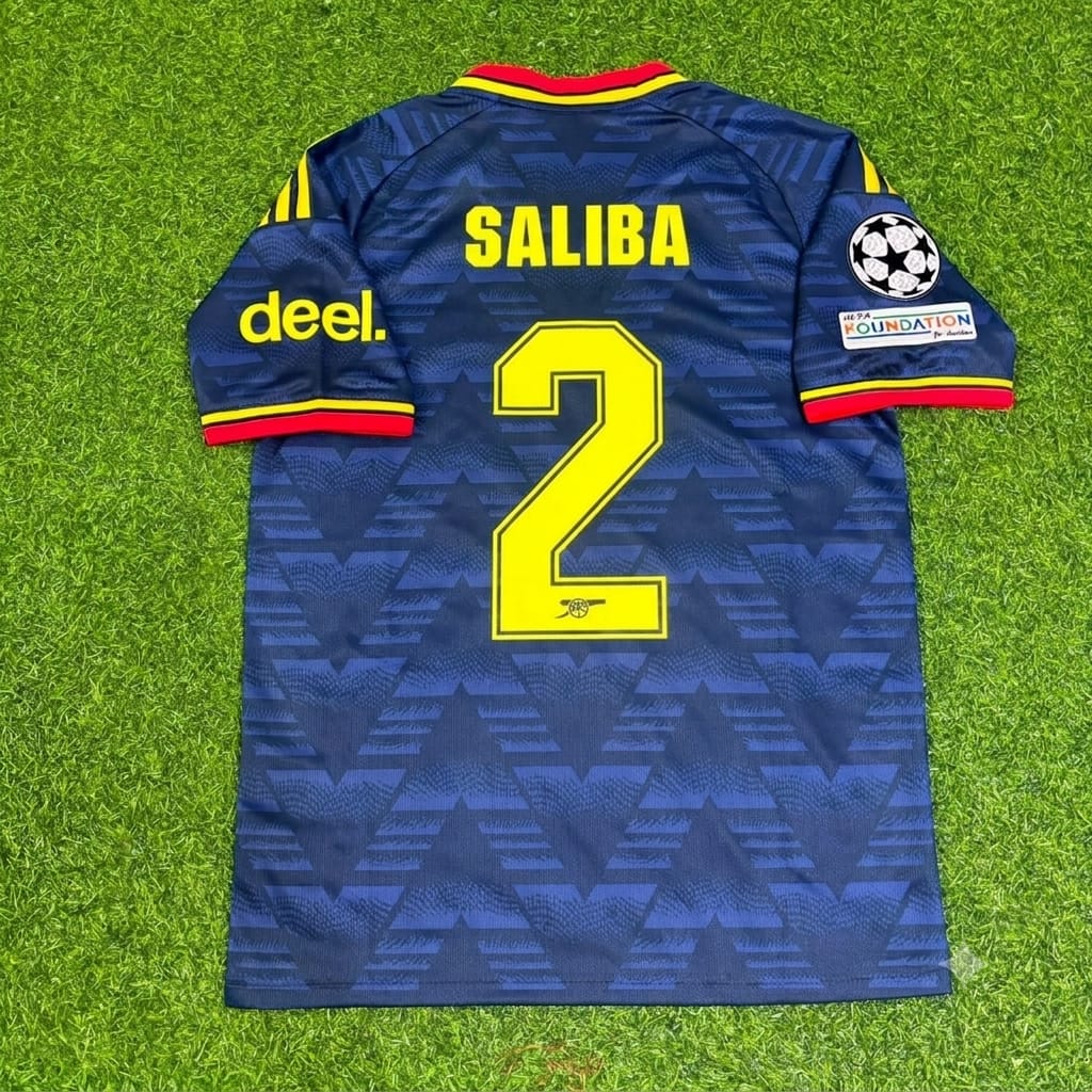 William Saliba Arsenal Away New Season 2027 Jersey Kit Soccer Trikot Maillot Maglia