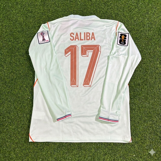 William Saliba #17 France 2026 World Cup Away Long Sleeve Jersey