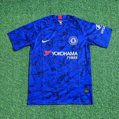 Willian #10 Chelsea 2019 2020 Blue Retro Kit Jersey Trikot Maglia Maillot Soccer Shirt