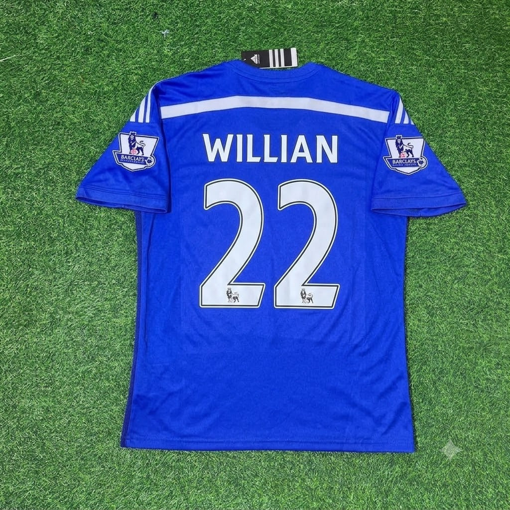 Willian Chelsea 2014/2015 Home Football Jersey