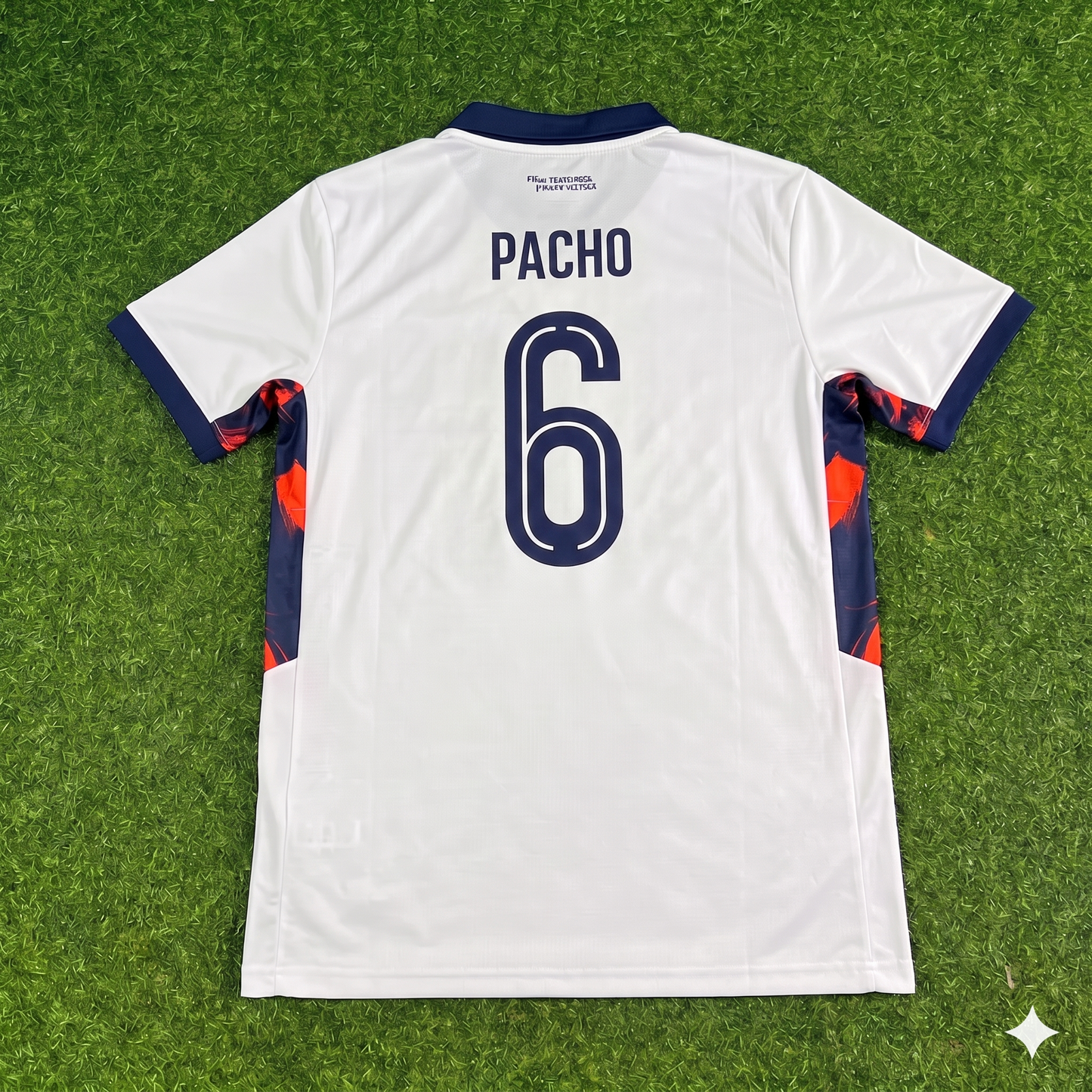 Willian Pacho #6 Ecuador 2026 World Cup White Football Jersey