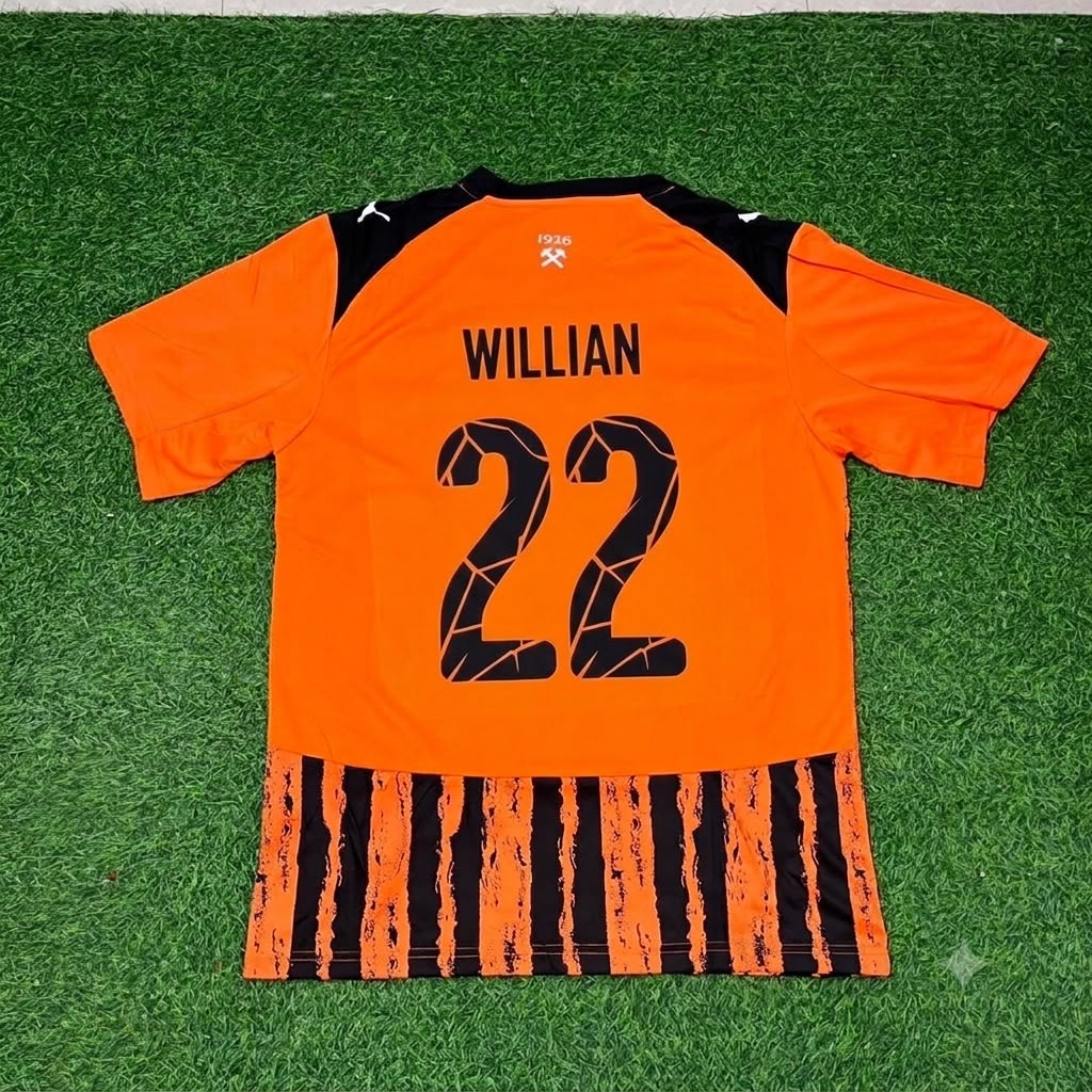 Willian Shakhtar Donetsk Retro Football Jersey