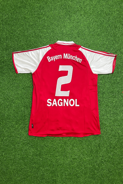 Willy Sagnol FC Bayern Munich 2003 2004 Retro Trikot Jersey Jersey Maillot Soccer Shirt