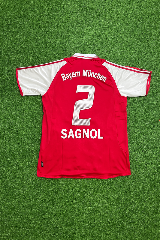 Willy Sagnol FC Bayern Munich 2003 2004 Retro Trikot Jersey Jersey Maillot Soccer Shirt