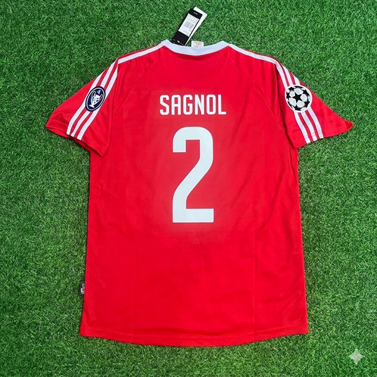 Willy Sagnol 2- FC Bayern Munich 2000-2001 Retro Jersey | Kit | Trikot Soccer Shirt
