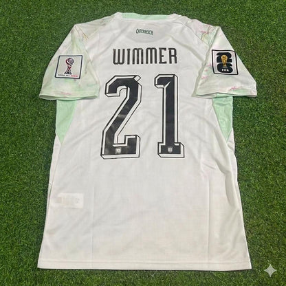 Patrick Wimmer Austria White 2026 World Cup Football Jersey