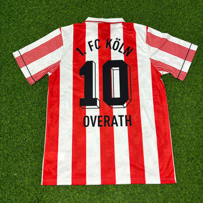 Wolfgang Overath #10 1. FC Köln Retro Trikot Fußballtrikot
