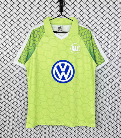 VfL Wolfsburg 1997/98 Saison Heim Retro Trikot