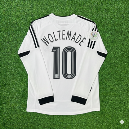 Nick Woltemade Germany World Cup Long Sleeve White Retro Football Jersey
