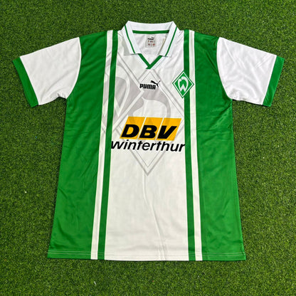 Wynton Rufer Werder Bremen Retro Fußballtrikot Kit