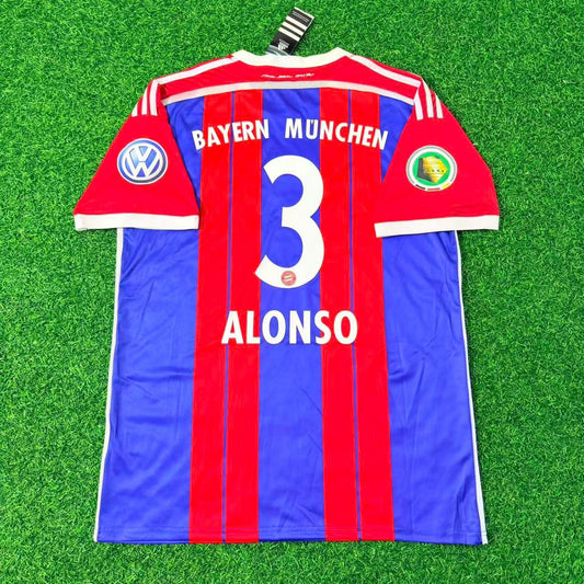 Xabi Alonso Bayern Munich 2014-2015 Trikot Kit Jersey Soccer Shirt