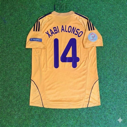 Xabi Alonso 14- Spain EURO 2008 Retro Football Jersey
