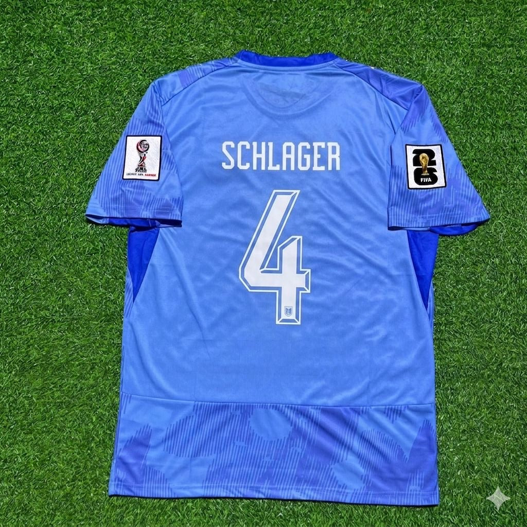 Xaver Schlager 4- Austria 2026 World Cup Kit Jersey Trikot Maillot