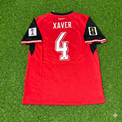 Xaver Schlager 4- Austria 2026 World Cup Kit Jersey Trikot Maillot