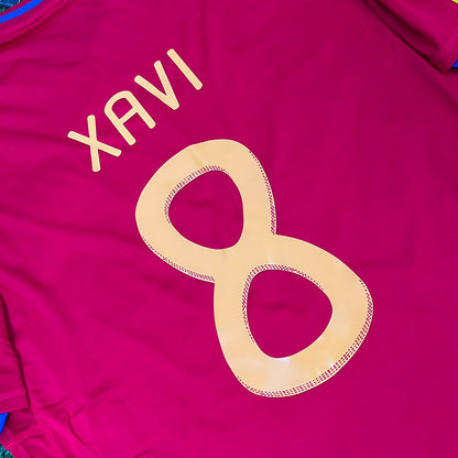 Maillot rétro Xavi Hernandez 8 – Espagne Coupe du monde 2010 – | Maillot | Maillot de football