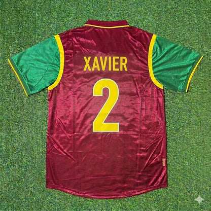 Abel Xavier #2 Portugal 1998 World Cup Retro Jersey