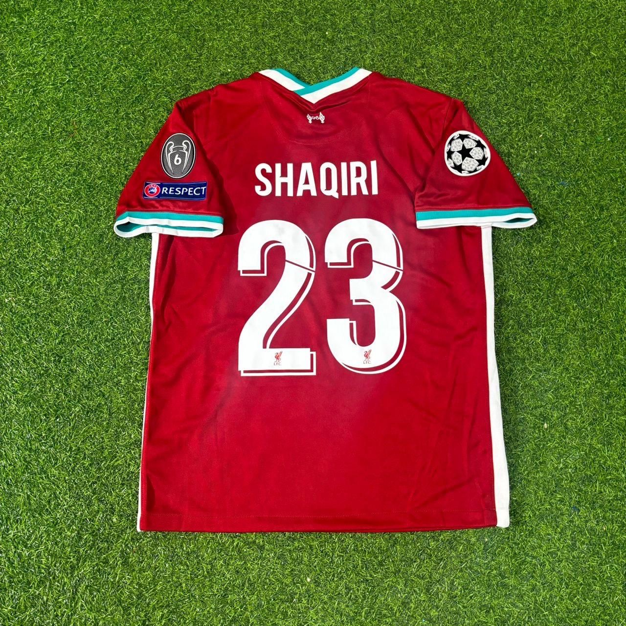 Xherdan Shaqiri 23# Liverpool 2019 2020 Home Retro Football Jersey