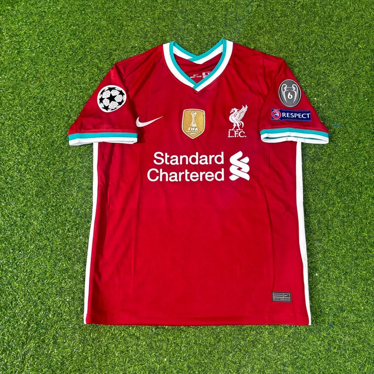 Xherdan Shaqiri 23# Liverpool 2019 2020 Home Retro Football Jersey
