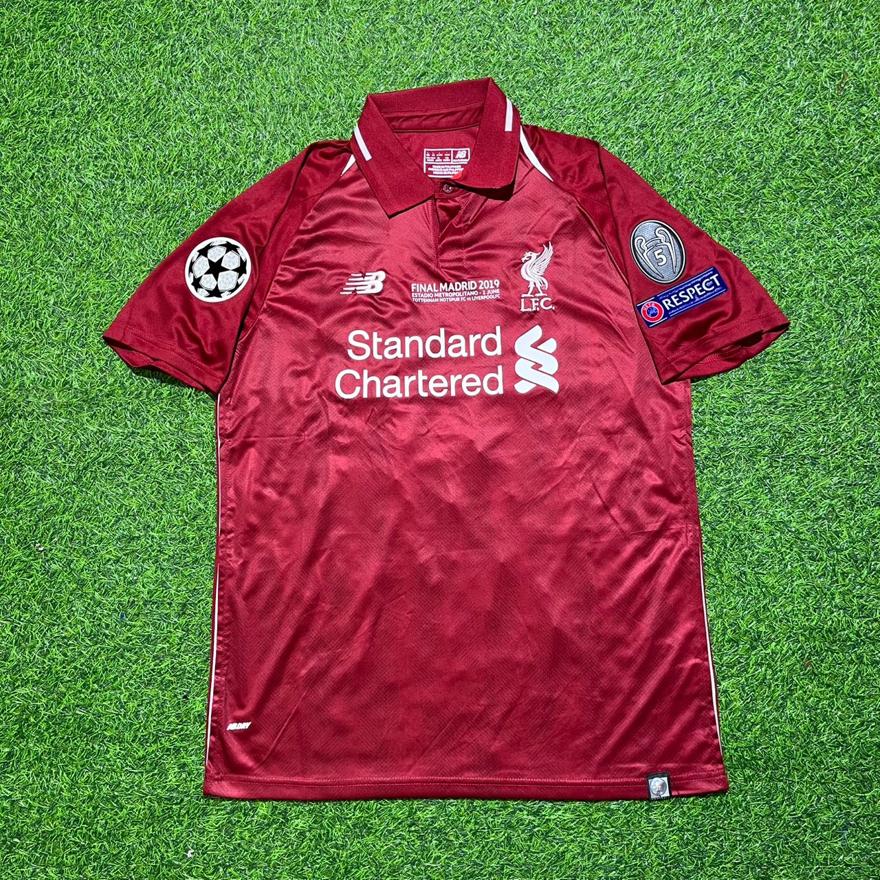 Xherdan Shaqiri Liverpool 2019 CL Final Retro Kit Jersey Trikot Maillot Maglia