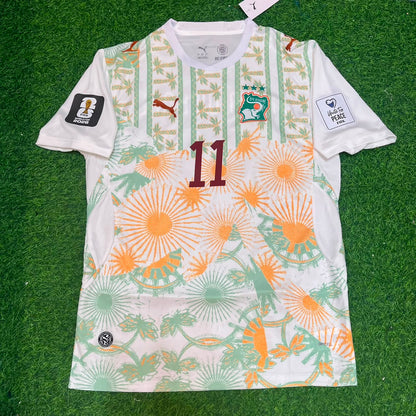 Yan Diomande Ivory Coast World Cup 2026 Football Jersey Trikot Maillot
