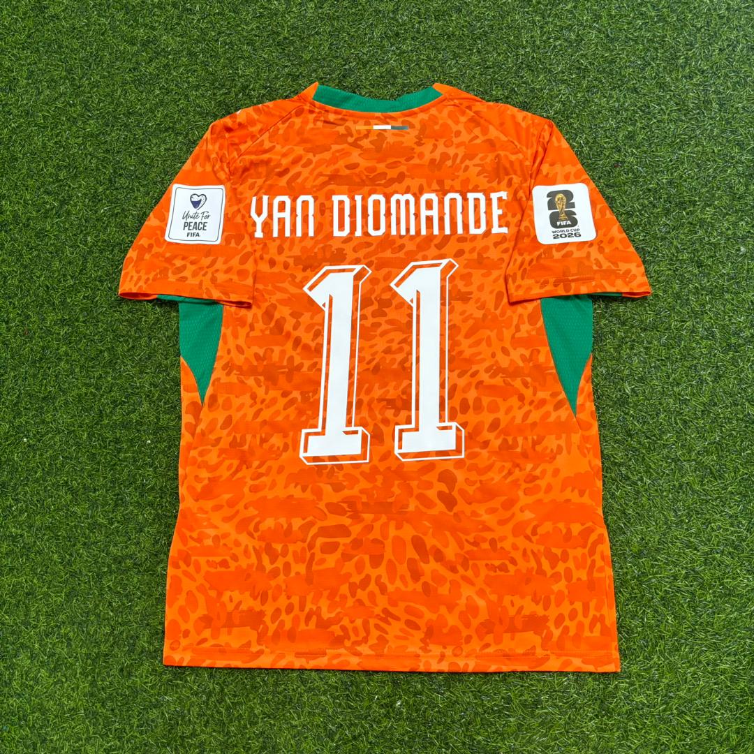 Yan Diomandé Maillot de Football Côte d'Ivoire Coupe du Monde 2026