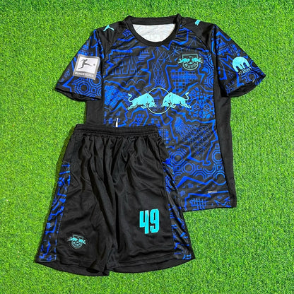 Yan Diomande #49 RB Leipzig New Season Kids Football Jersey