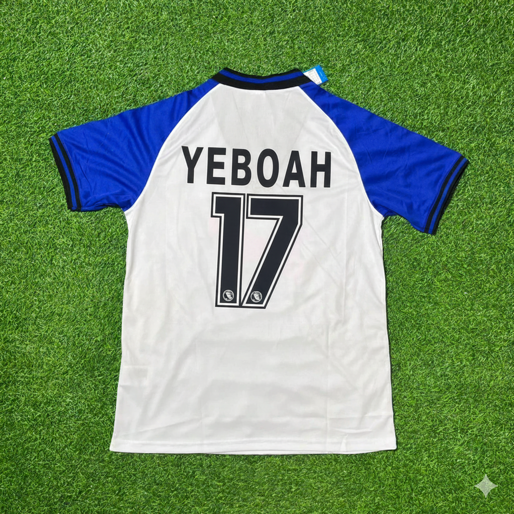 Tony Yeboah Hamburger SV Retro Fußballtrikot