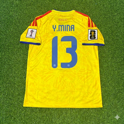 Yerry Mina Colombia 2026 World Cup Football Jersey Kit