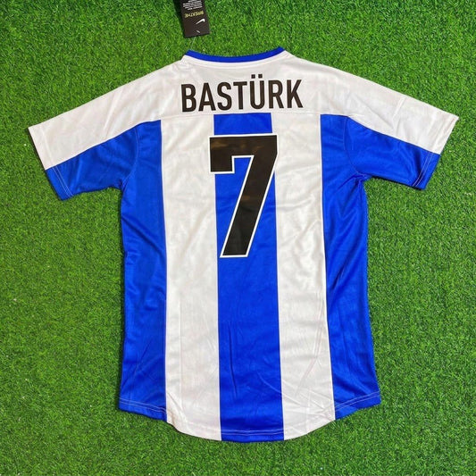 Yildiray Bastürk Hertha Berlin Commemorative Retro Football Jersey Trikot Maillot Kit