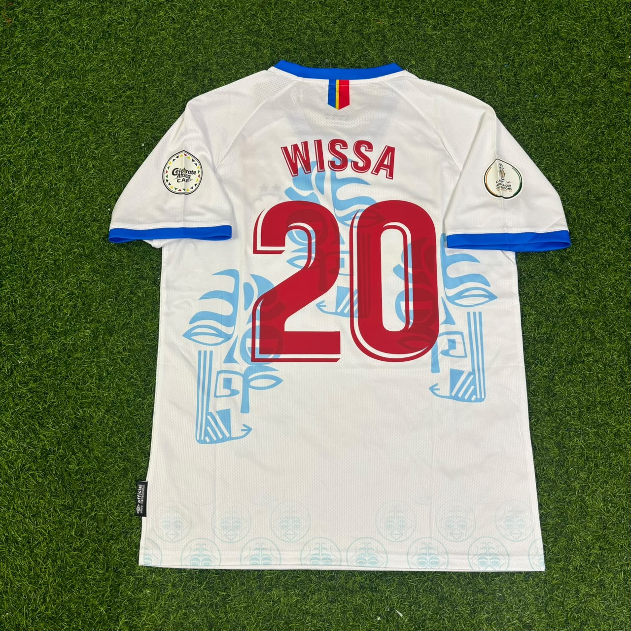 Yoane Wissa République Démocratique du Congo Maillot de Foot Extérieur Coupe du Monde 2026