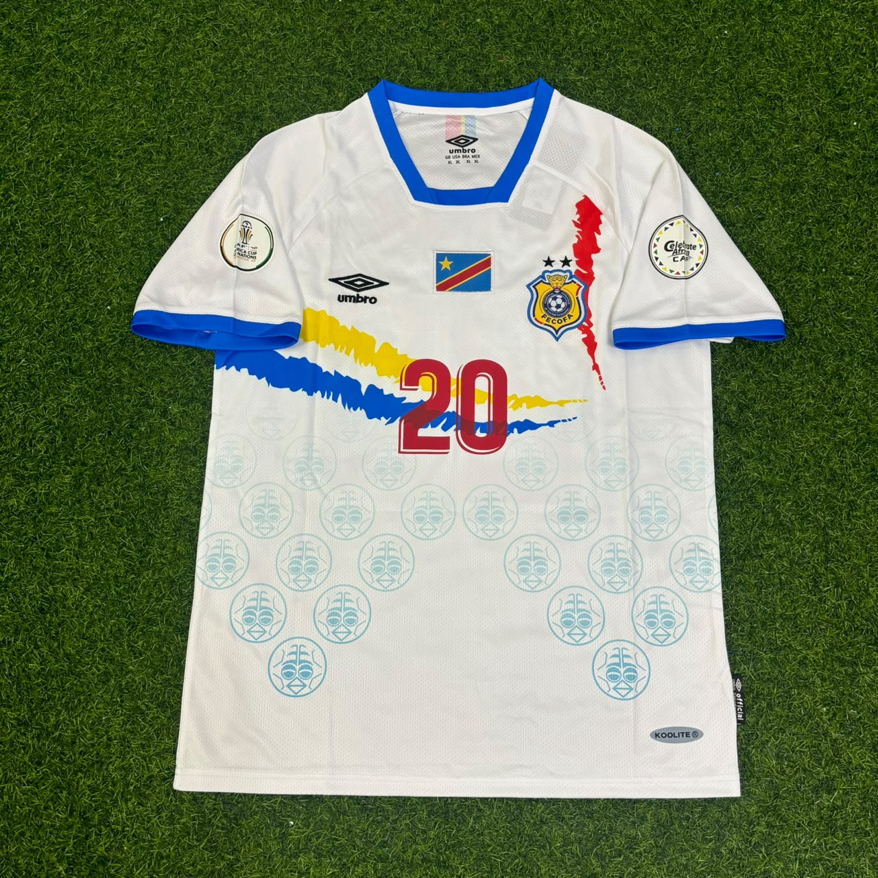 Yoane Wissa République Démocratique du Congo Maillot de Foot Extérieur Coupe du Monde 2026