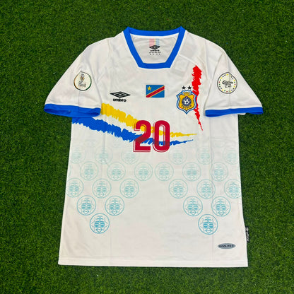 Yoane Wissa République Démocratique du Congo Maillot de Foot Extérieur Coupe du Monde 2026