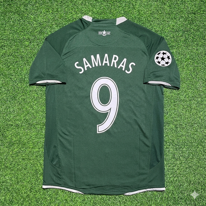 Yorgos Samaras #9 Celtic 2007 2008 Home Retro Jersey