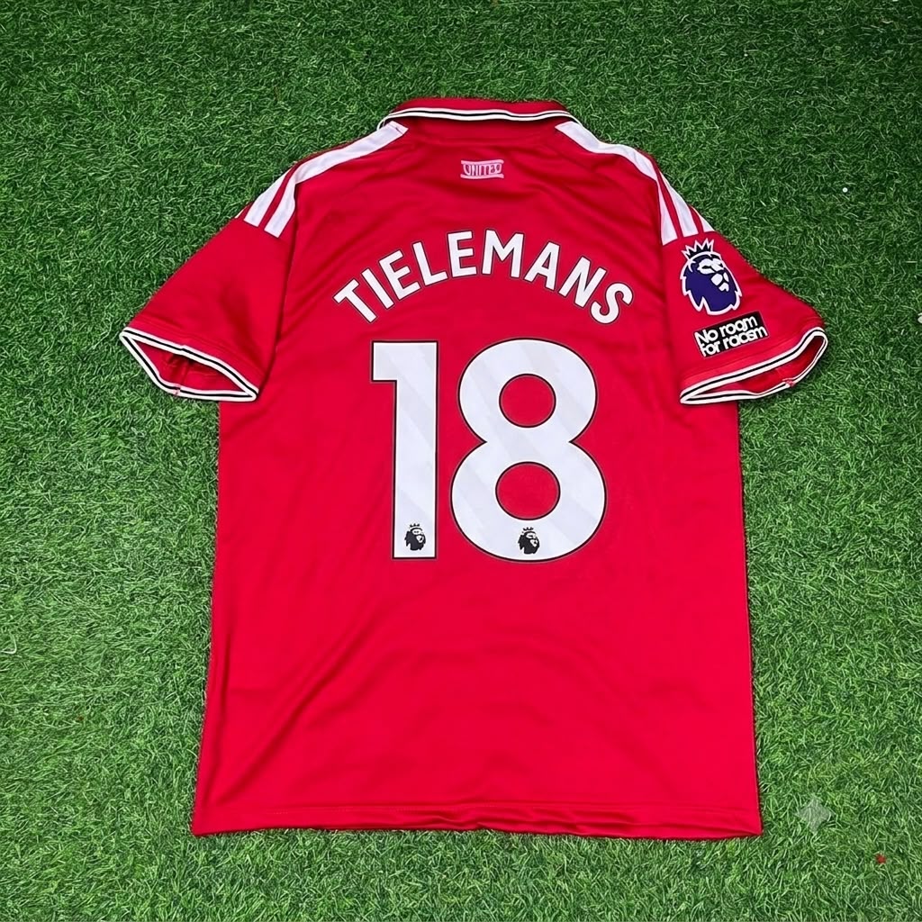 Youri Tielemans Manchester United Home New Season 2027 Jersey Trikot Maillot Soccer Shirt