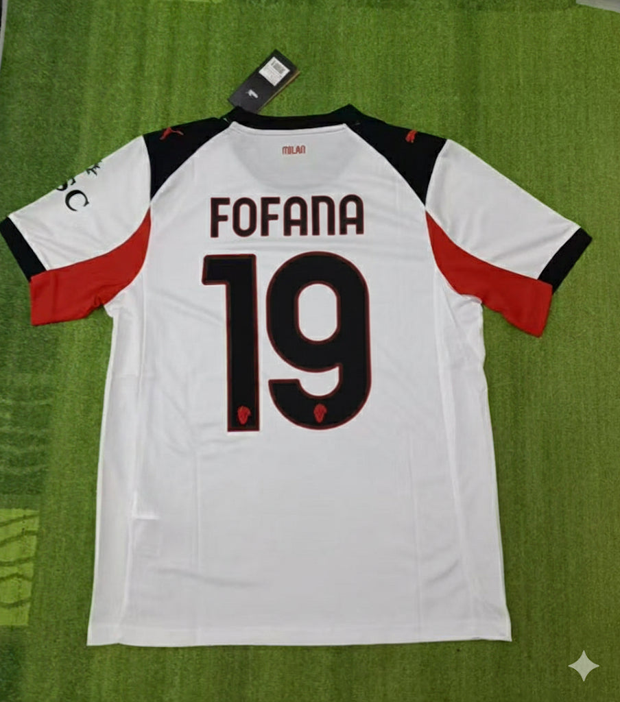 Youssouf Fofana Ac Milan New Season Jersey Trikot Maillot