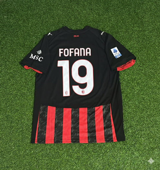 Youssouf Fofana Ac Milan New Season Jersey Trikot Maillot