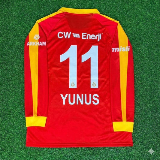 Yunus Akgun Galatasaray Legendary Retro Vintage Long Sleeve Football Jersey