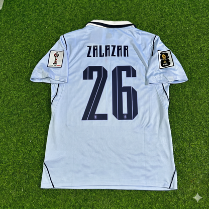 Rodrigo Zalazar #26 Uruguay 2026 World Cup Home Sky Blue Jersey