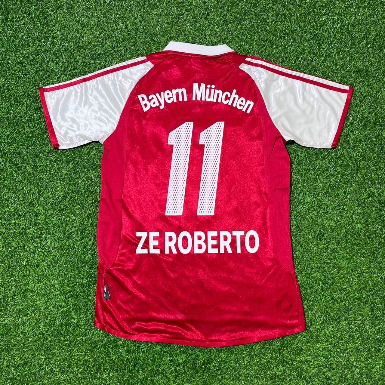 Ze Roberto 11 FC Bayern Munich 2003 2004 Retro Trikot Jersey Jersey Maillot Soccer Shirt