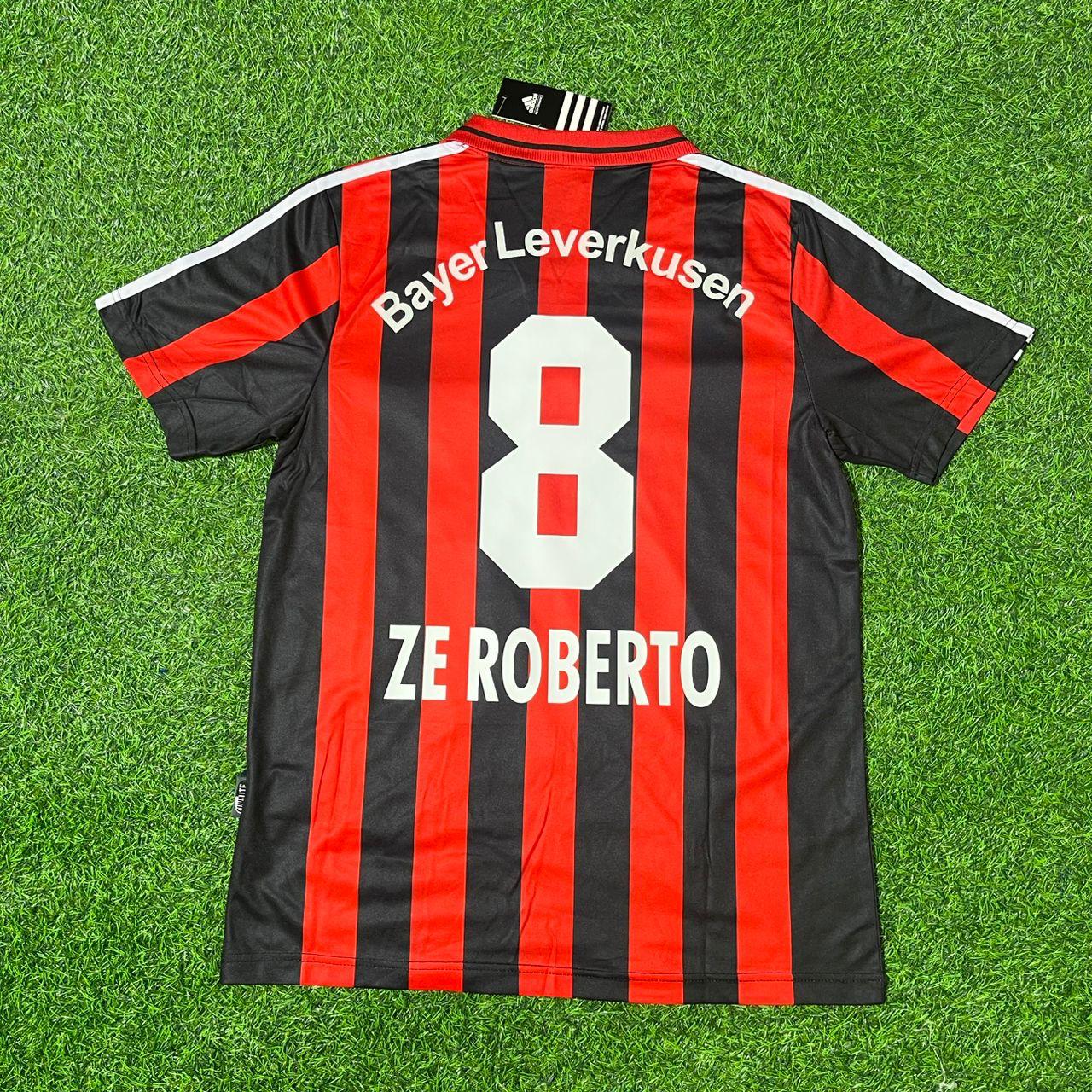 Ze Roberto Bayer 04 Leverkusen 2001-2002 Heimtrikot | Retro Kit | Trikot Soccer Shirt