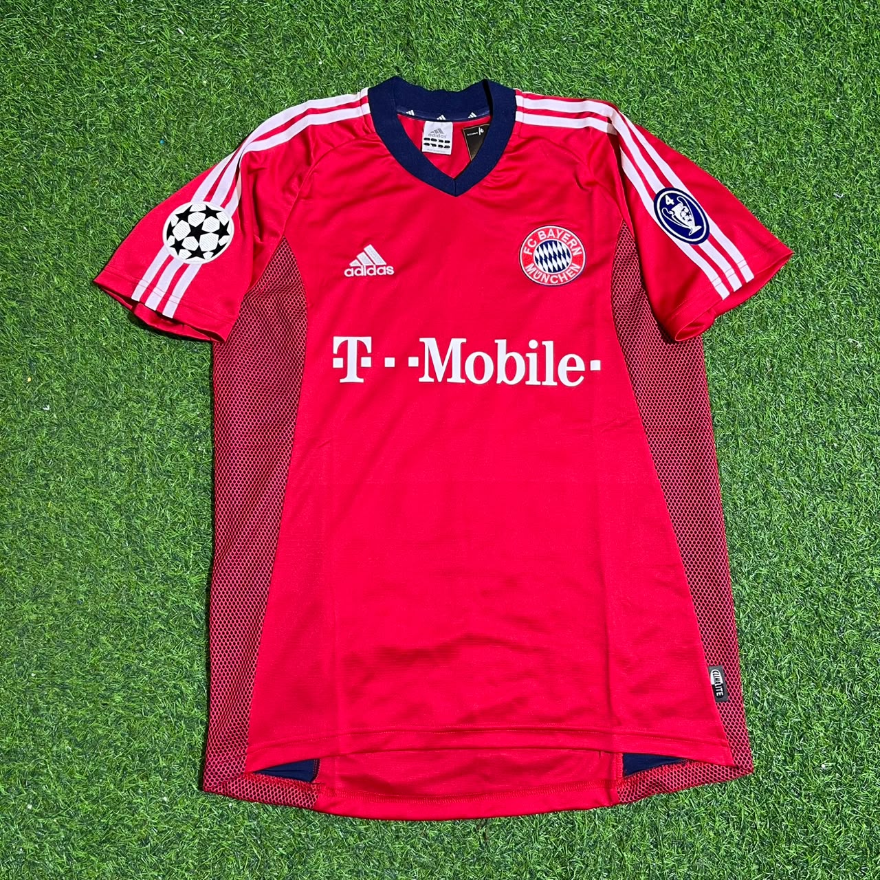 Ze Roberto Bayern München 2002/2003 Season Home Red Retro Jersey