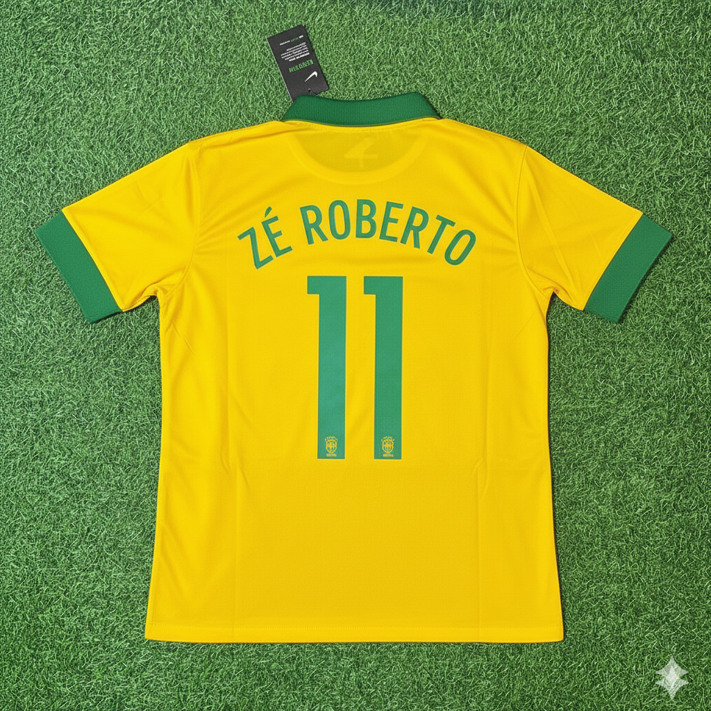 Ze Roberto Brazil Retro Football Jersey Kit
