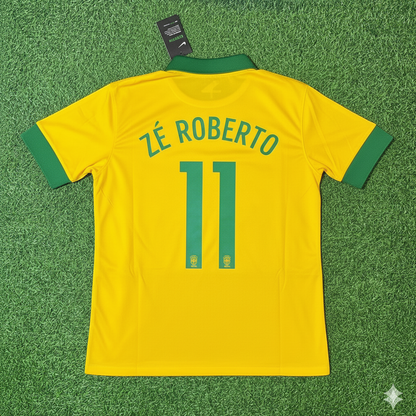 Ze Roberto Brazil Retro Football Jersey Kit