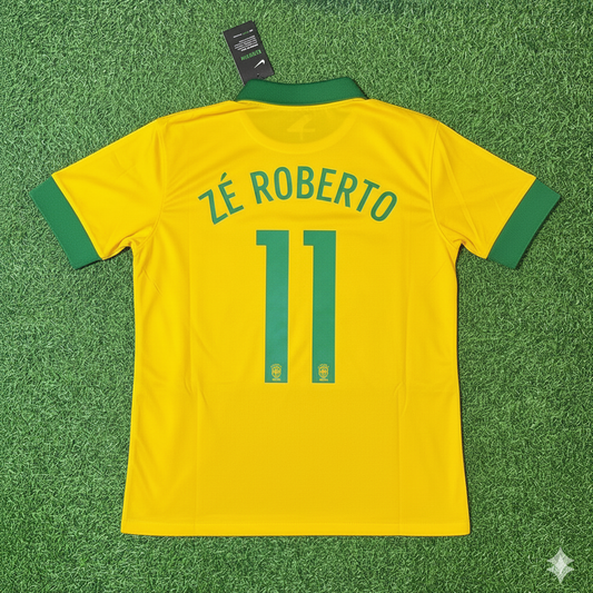 Ze Roberto Brazil Retro Football Jersey Kit