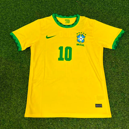 Zico Brazil Football Retro Jersey Trikot Maillot